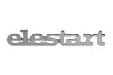 Logo Vespa Elestart Chromé