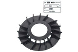 Poulie ventilée plastique origine Piaggio Nrg / Typhoon apu002798