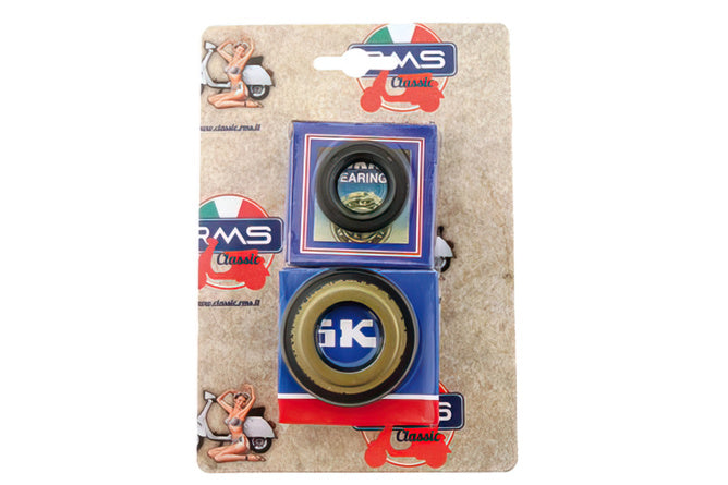 Lager + Oljelip Kits vevaxel RMS Vespa 125cc Primavera / ET3