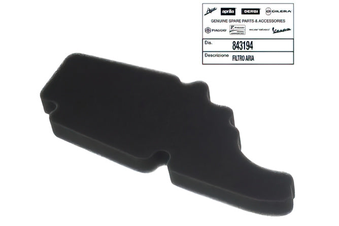 Luftfilter Piaggio Vespa LX 50cc - 150cc 2005-12