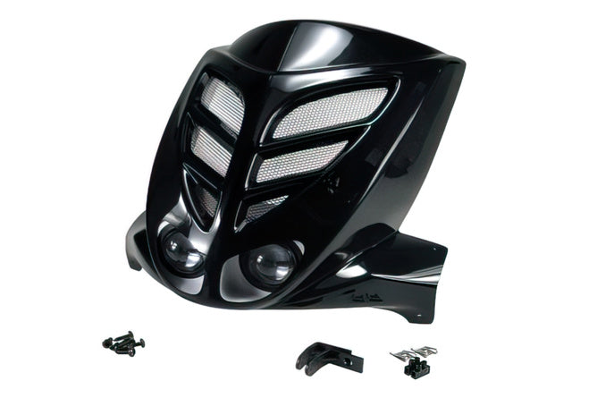 Twin Headlight BCD Extrem Yamaha Slider svart