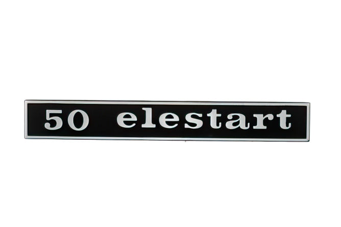 Märke Vespa Elestart 50cc svart / krom
