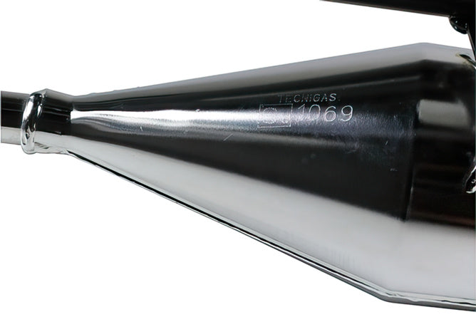 Avgassystem Tecnigas Q-TRE, Peugeot horisontell krom