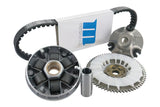 cvt kit with V-belt and pulley 19x15.5mm weights Piaggio after 1998