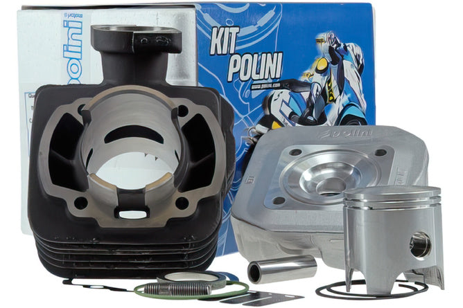 Cylinder Kit Polini Sport 70cc gjutjärn Peugeot vertikal AC