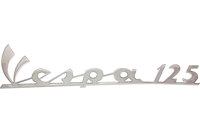 Badge Vespa 125cc krom