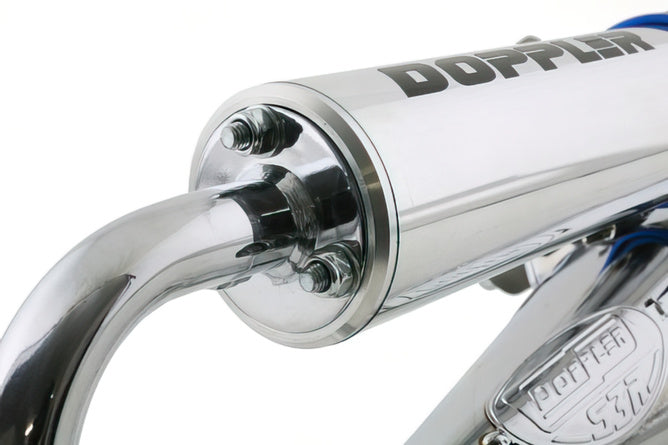 Avgassystem Doppler S3R Evolution Yamaha Aerox krom