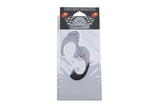 Autocollant numero 3 noir (h. 9cm)