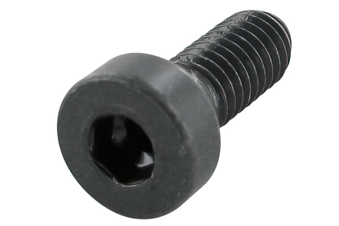 Skruv M4x10 / stål svart panhuvud DIN 6912 / 8.8