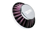 Filtre à air Tunu0027R D.28-35 KN Soucoupe droit Chromé