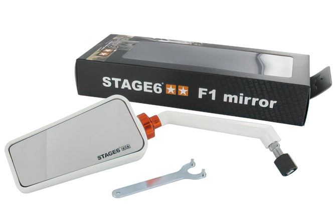 Spegelset F1 Stage6 vit