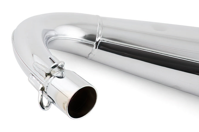 Avgassystem SCR Corse SM Chrome 50cc Derbi Senda / DRD (låg montering) kolfiber
