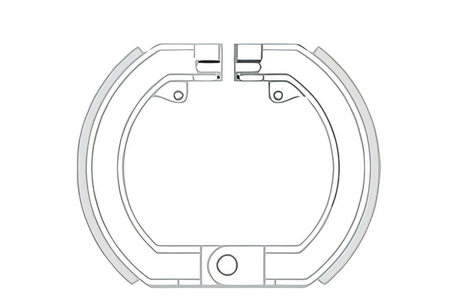 Bromsbelägg fram RMS Vespa Rally 180 - 200cc (VLB1T-VSB1T-VSC1T-VSE1T)