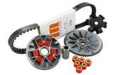 cvt Kit RACING V.2 with V-belt and 2 sets of weights Peugeot vertical