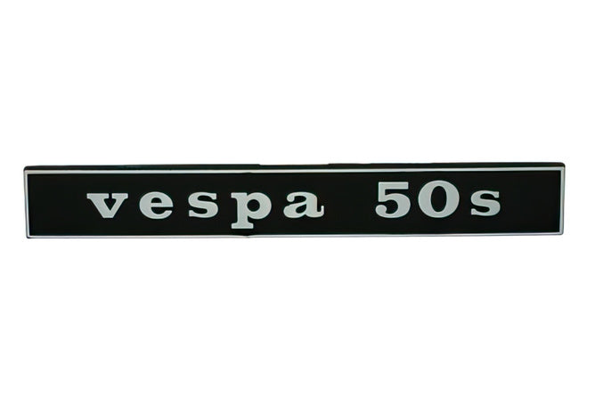 Märke Vespa 50 S svart / krom