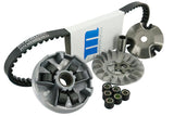 cvt Kit with V-belt / pulley 5.4g / 6.5g 15x12mm weights Minarelli long