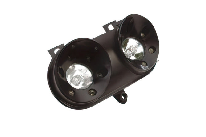 Huvudljusmask Dubbel Optik Yamaha BW's NG / MBK Next svart