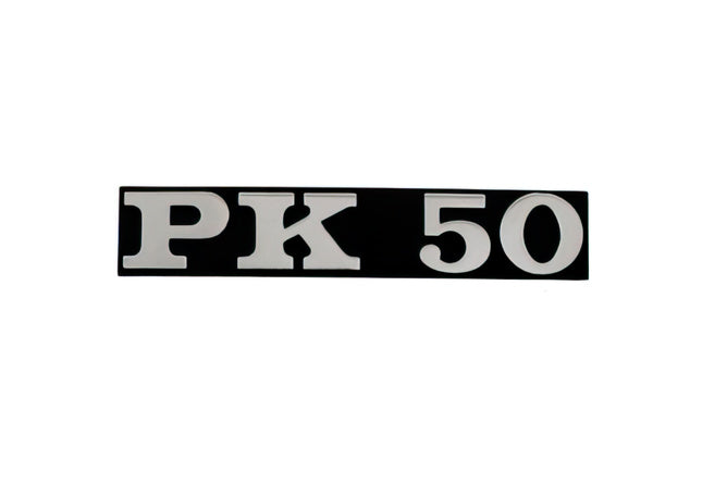 Emblem Vespa PK 50 svart / krom