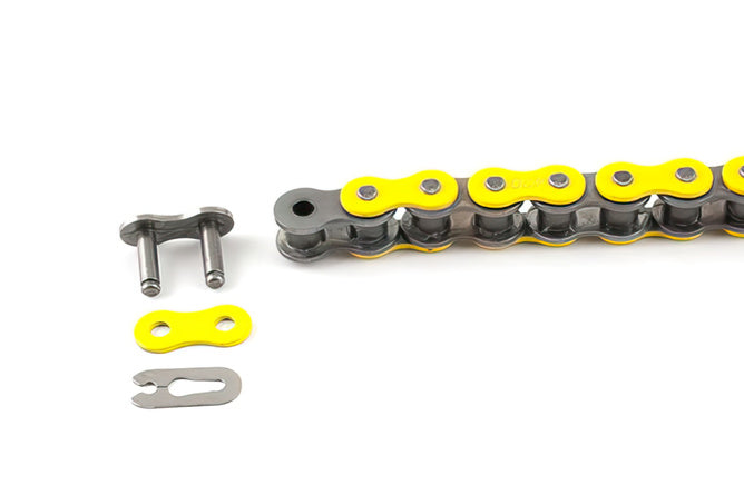 Kedjeset 13x53 - 420 Stage6 aluminium CNC gul Aprilia SX 50