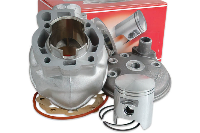 CYLINDER AIRSAL RACING 70CC ALUMINIUM (D=48MM) AM6 - Mopedproffsen