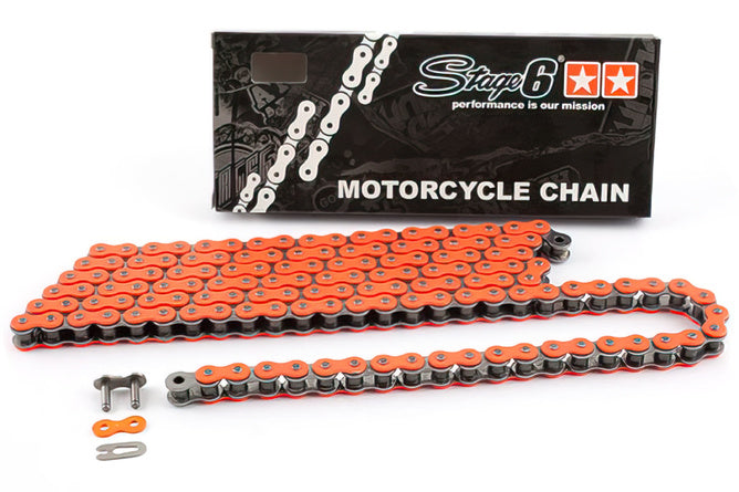 Chain Kit 13x53 - 420 Stage6 aluminium CNC Orange Beta RR