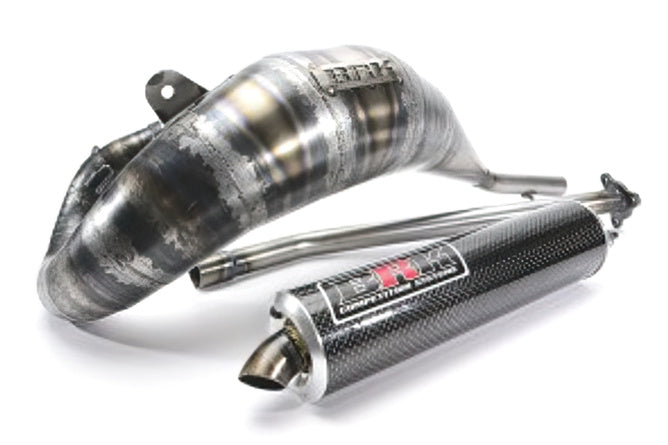 Avgas Barikit BRK Cross 80/90cc hög montering vänster Beta RR