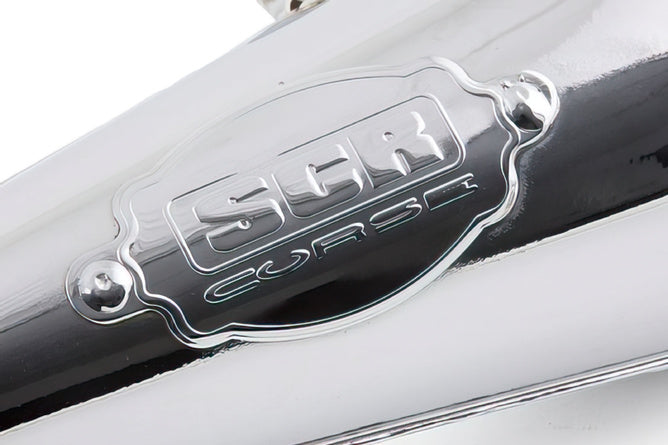 Avgassystem SCR Corse SM Chrome 50cc AM6 kolfiber