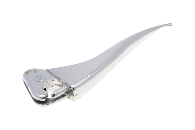 Broms- / Kopplingshandtag aluminium silver Vespa 50 / GL