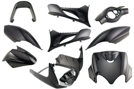 Kåpkit Yamaha Jog R (9 delar) Svart - Mopedproffsen