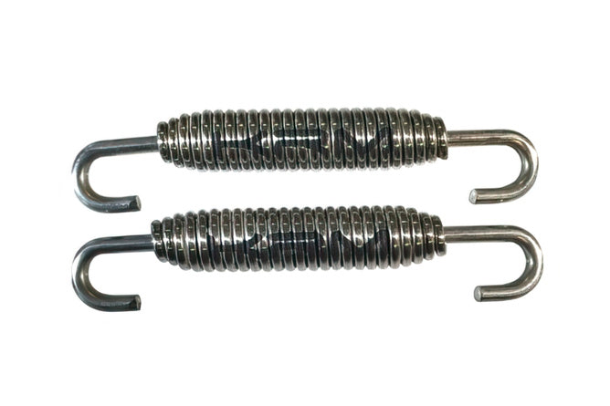 Avgasfjädrar KRM rostfritt stål 70mm