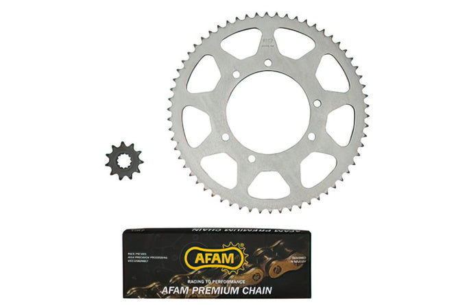 Chain Kit Afam 14x48 - 428 Rieju MRT / Yamaha DT