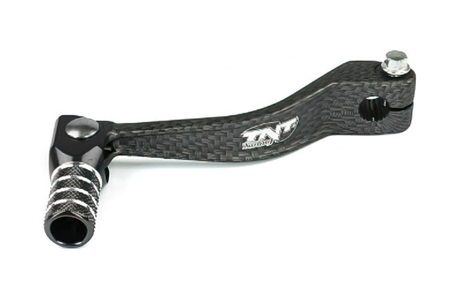 Växelspak vikbar Derbi aluminium kolfiberlook
