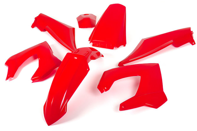 Fairing Kit 7 delar röd Derbi X-treme före 2011