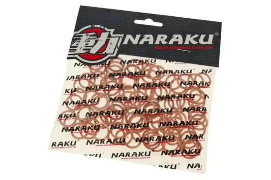 FIBERPACKNINGAR NARAKU 12x16x1,5 mm 100 stycken