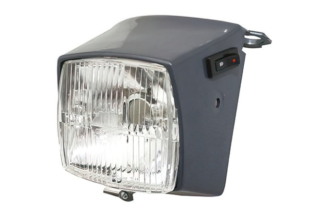 Strålkastare OEM kvalitet 12V grå Peugeot 103 MVL / Vogue