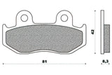 Brake Pads 81,1x42x8,5mm