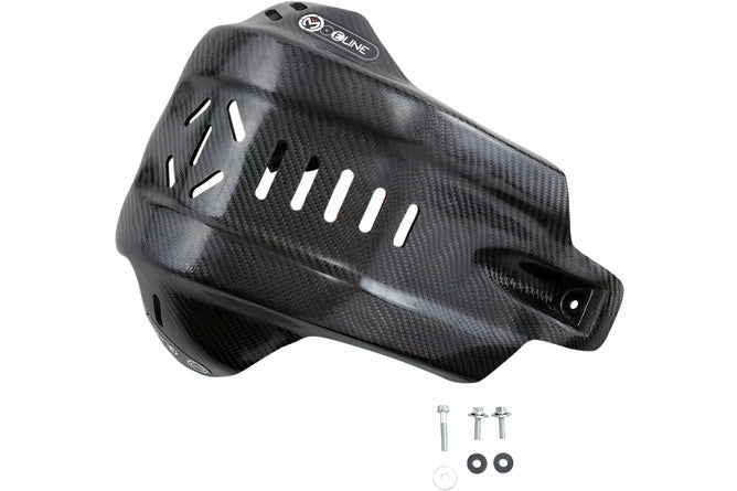 Skid Plate kolfiber CRF 250 Moose Racing