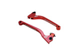 Lever Set AJP Doppler CNC red Derbi Senda / Gilera RCR / SMT