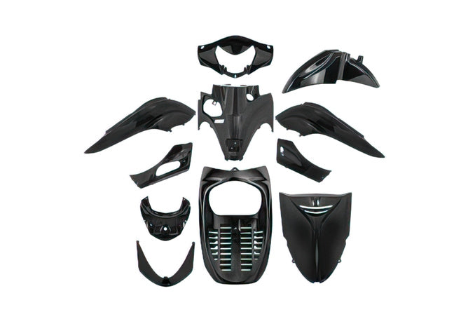 Karosskit 11 delar svart Honda SH 300 2007 - 2010