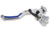 Clutch Lever + mount rubber-coated EZ3 aluminium blue