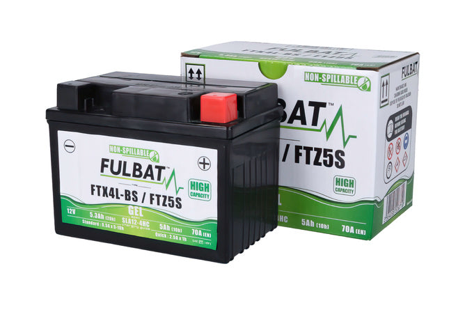 Batteri Fulbat FTX4L-BS / FTZ5S SLA (Gel) underhållsfri