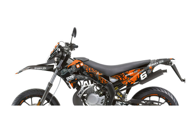 Grafik Kit Derbi Xtreme 2011 - 2017 Stage6 orange / svart