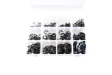 Set of circlips 365 pieces 2.3mm - 19m