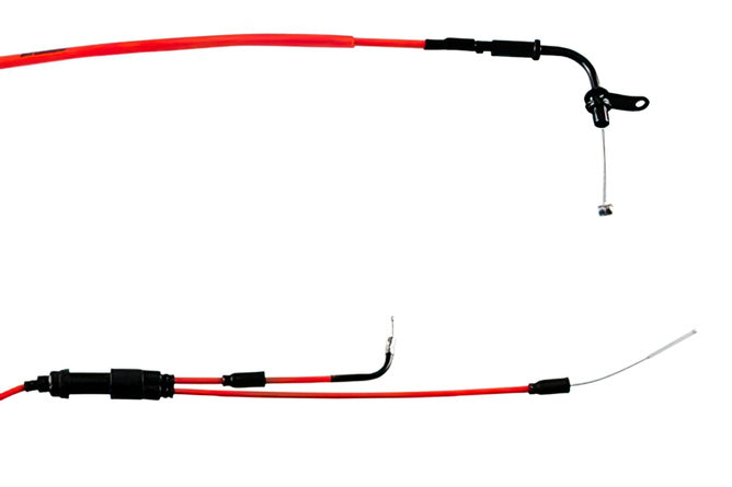 Gasspjällskabel Teflon® Doppler röd Rieju MRT / RS3 / MRX 50cc