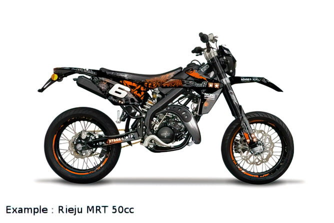 Sittdyna Beta RR 2011 - 2020 Stage6 Full Covering orange / black