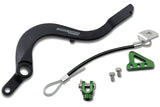 Brake Pedal aluminium Moose Racing KXF 450 green