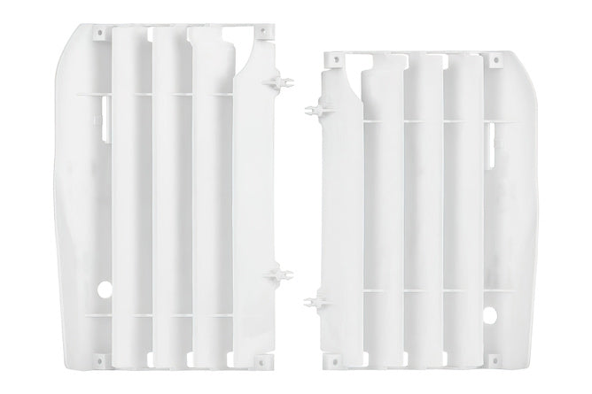 Radiator Skydd Polisport vit Honda CRF 450 2009-2012