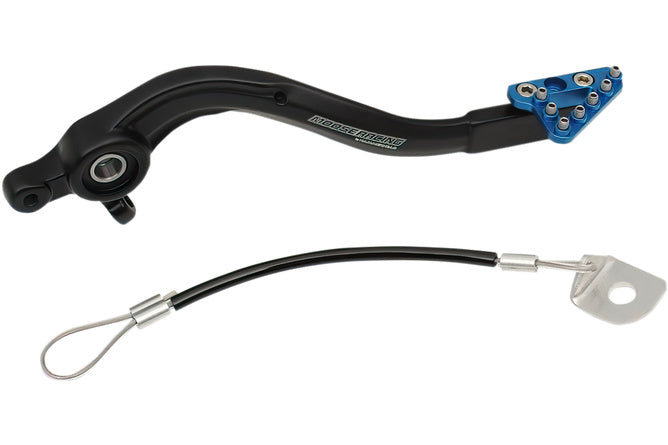 Bromspedal Aluminium Moose Racing Husqvarna FC 250 / 450 2016 Blå