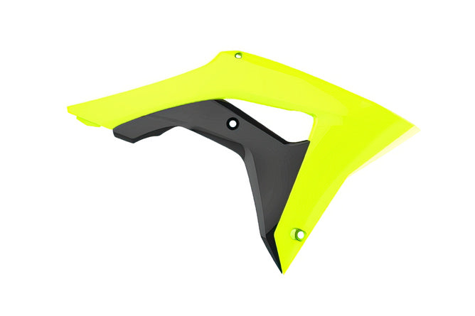 Sido paneler fram Polisport neongul Honda CRF450R