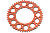 Rear Sprocket Renthal 520 Z.48 Ultra Light self-cleaning orange KTM / Husqvarna / GasGas